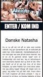 Mobile Screenshot of danskenatasha.dk